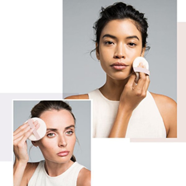 Powder Puff, Puff, for Powder Foundation, med stropp, blanding for løst pulver Mineral Powder Body Powder, 5 stykker$3,1 tommers Powder Puff, vaskbar