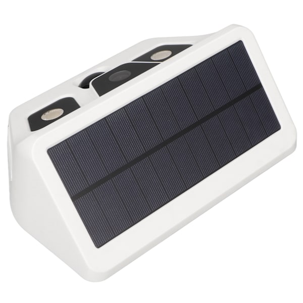 Solcellsdriven Mörkerkamera Rörelsesensor Belysning IP56 1080P 120 Grader Uppladdningsbar Utomhussäkerhetskamera