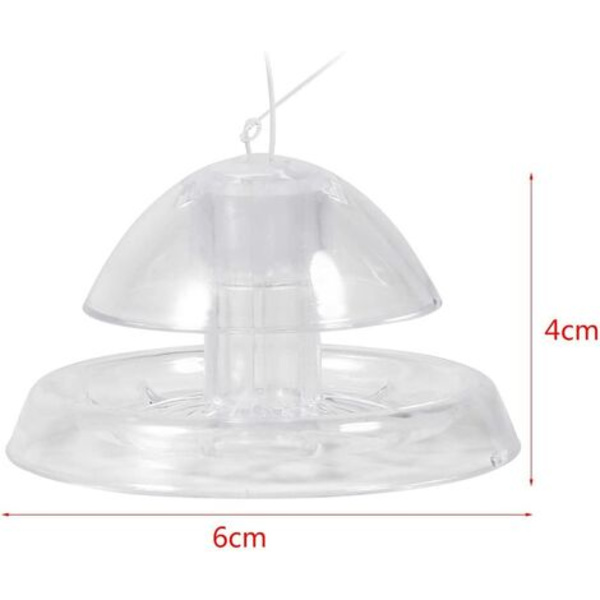 Snigel fälla med bete för akvarium fisk tank transparent