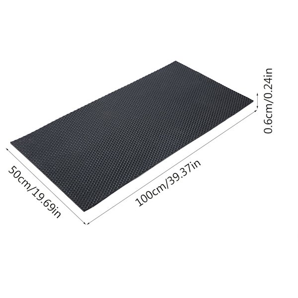 Anti-slip Tyk Svinunge Termisk Isolering Gummi Pad Mat Pude Svin Varmer Udstyr (A)