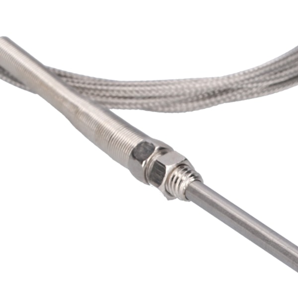 K-Type Temperaturføler Termoelement Termisk Sonde Rustfrit Stål 0~600℃ WRNT‑187 Almindelig Type 4 Meter