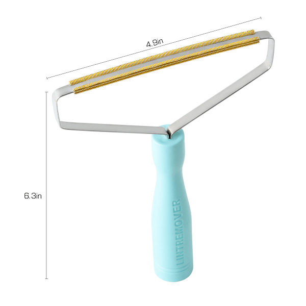 Lint Cleaner Pro, Kattehårfjerner med Multi-Stoffkantdesign for Møbler, Kattetårn (Blå)