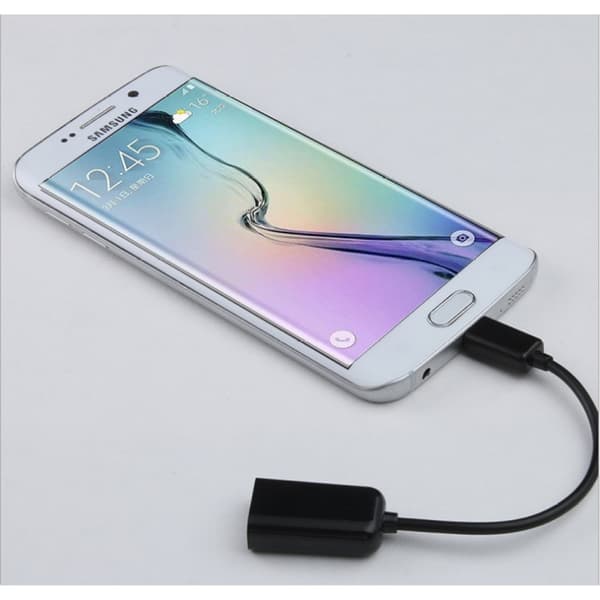 Alsidig Micro Usb 2.0 Otg Adapter, Plug And Play Dataoverførselsløsning Til Samsung Lg Smartphones