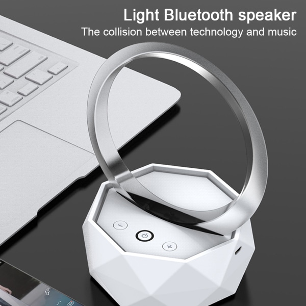 Fargerikt nattlys Bluetooth-høyttaler, surroundlydkvalitet