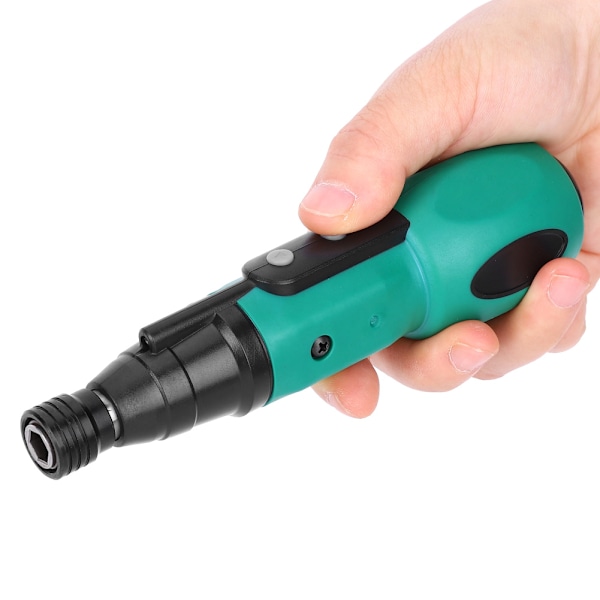 USB Mini Handhållen Magnetisk Elektrisk Skruvdragare Borrkit DIY Kraftverktyg för Möbelmontering