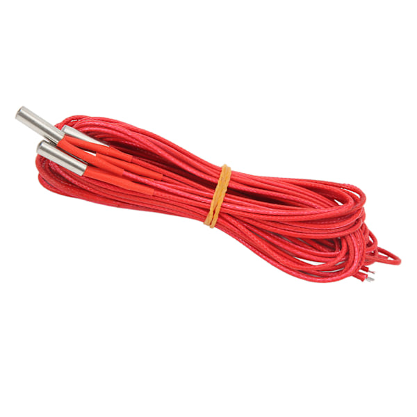 5 st. Värmepatron DC 24V 40W Rostfritt Stål 6x20mm Tillbehör för 3D-skrivare 1m / 3.28ft