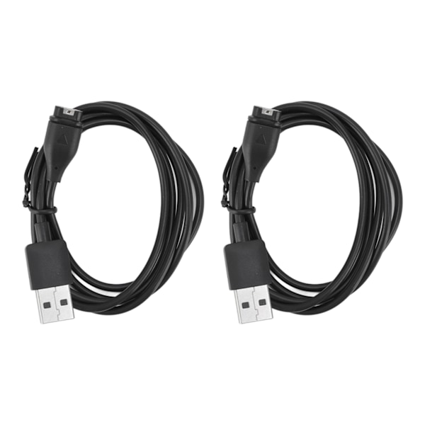 2 kpl Rannekellokäyttöisen latauskaapelin USB-latauskaapeli Tarvike Sopii Garmin Vivomove Sport Venu 2 Plus -laitteille