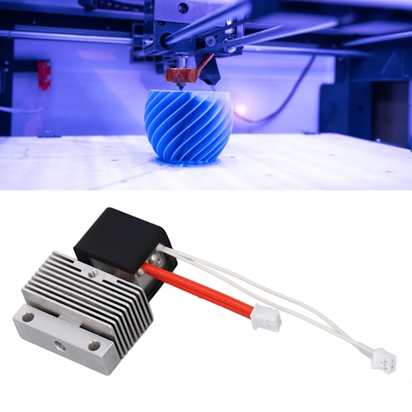 Extruder Hotend Monteringssats Helt Metall Munstycke Värmestav Heatbreak Kylfläns för Neptune 4 4Pro 3D-skrivare