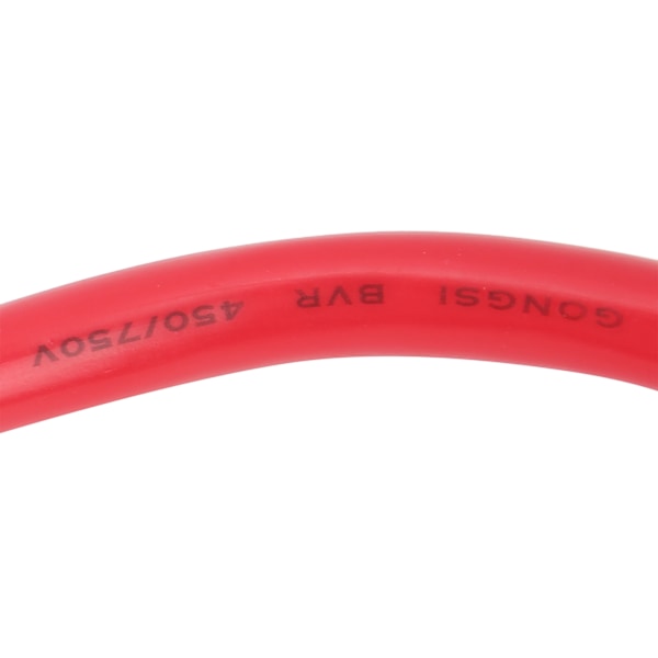 11.8in Jordledning 4AWG 25mm² 150A Fleksibel Jordkabel Universal til Batteri Inverter Rød