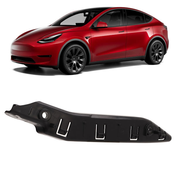Framfångarskyddsstödbrakett Stöd Skydd Stilren Stödbrakett för Montering av Stötfångare Ersättning för Tesla Model Y Höger 1493770 00 B