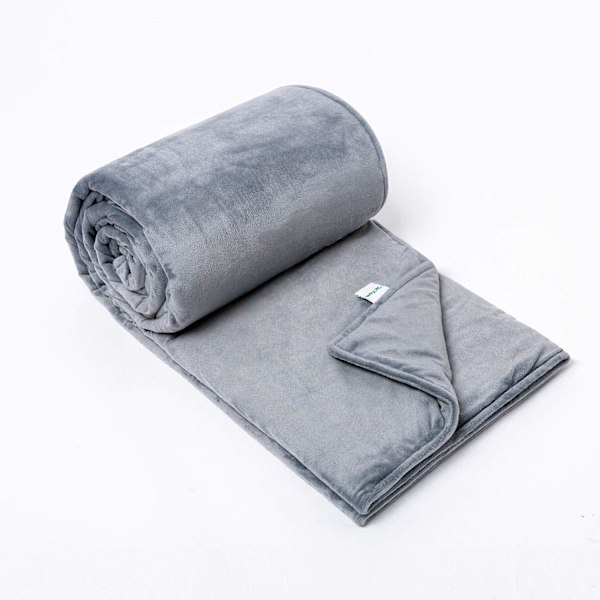 Premium Örngott för Tyngdtäcke, 7,7 kg Plysch Mikrofiber, Bomullstyg utan Lim för Kulstabilitet, Lättskött
