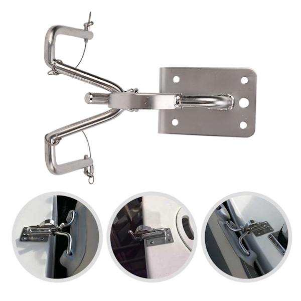 Hurtigudløsende bådsnap-daviter i 304 rustfrit stål Marine Hardware til jolle Instant Lock System