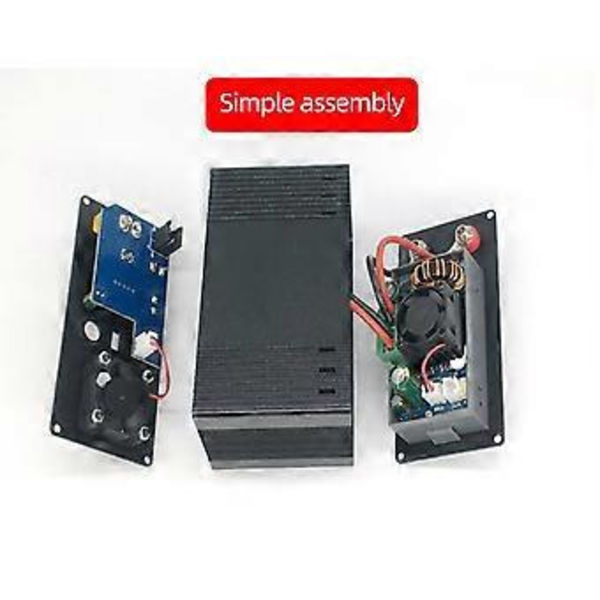Aluminiumslegering Multiple Interfaces DIY Shell Kit til XYH3606 CNC DC Buck Boost Converter