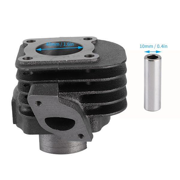 70cc 40mm Cylinder Kit med Kolvringar Set Passar för JOG 50CC Scooter 2-taktsmotor Motorcykel