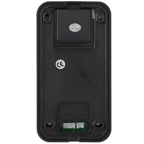7 Tommer LCD Videodørtelefon Intercom Dørklokke Sæt Vandafvisende Hjemmeindgangssystem 2V1 (UK 100-240V)