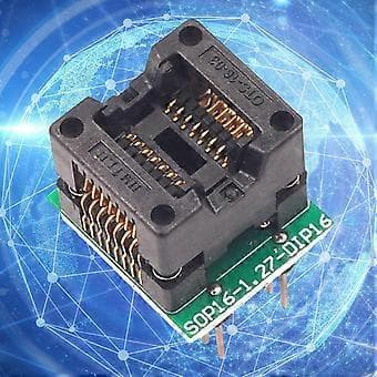 Smal Kropp SOP16 Til DIP16 Ic Programmeringskontakt Konverter Adapter For IC Kontakt Programmering Og Testing Enkel Bruk