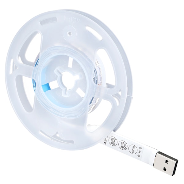 1m 5050LED Strip Lights USB-driven belysning med 3-knapps kontroll TV-bakgrundsdekor