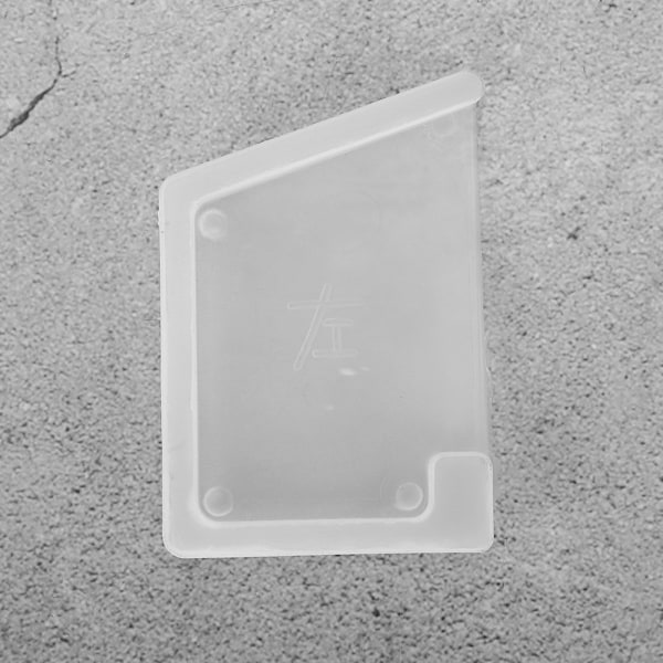10 stk Kyllingfôringsavløpshette Plastkrybbe Rett Flens Avløpshette for Husdyr M ‑ Rett Flens