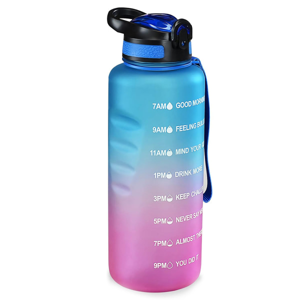 1,5 litran vesipullo, BPA-vapaa, 1500 ml iso urheiluvesi