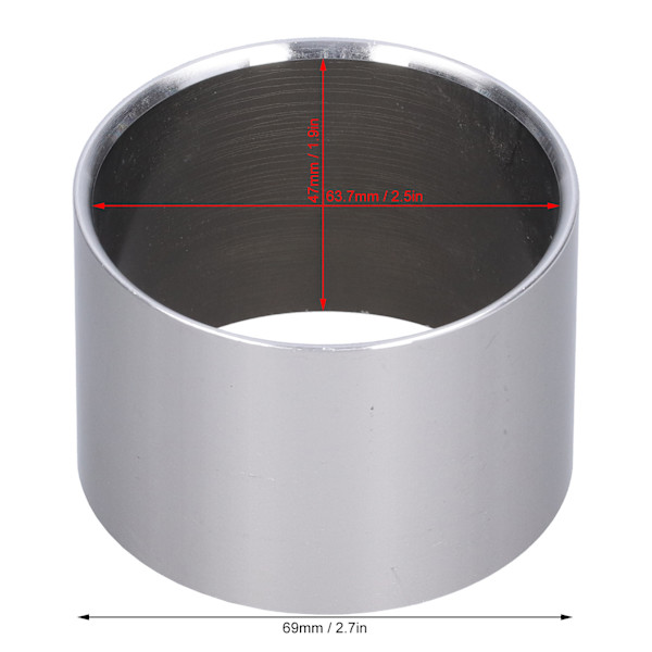 Sylinderhylse i aluminiumslegering, pumpehodedeler, erstatning for 750W lydløs luftkompressor