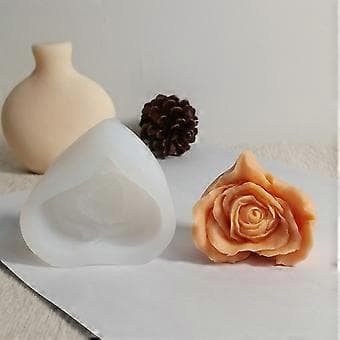 Chokoladeforme Roseformet Bageform Fondantforme Kageforme Silikonemateriale Perfekt Gave til DIY Bageentusiaster