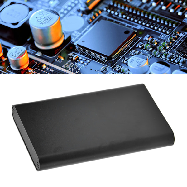 Elektronisk boks af aluminiumlegering, integreret projektindkapsling til printkort 13x61x100mm