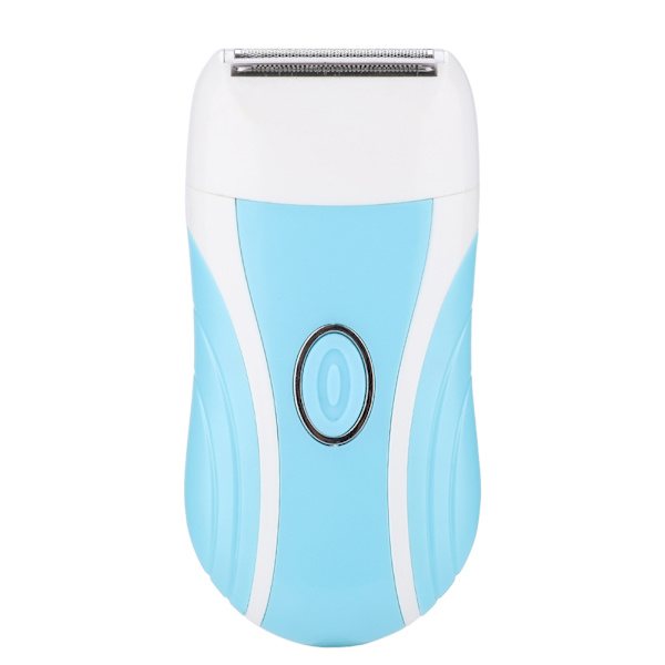 3-i-1 USB Elektrisk Epilator Damrakare Håravlägsning Nagelfräsmaskin Ansikts- och Kroppsvård Blå
