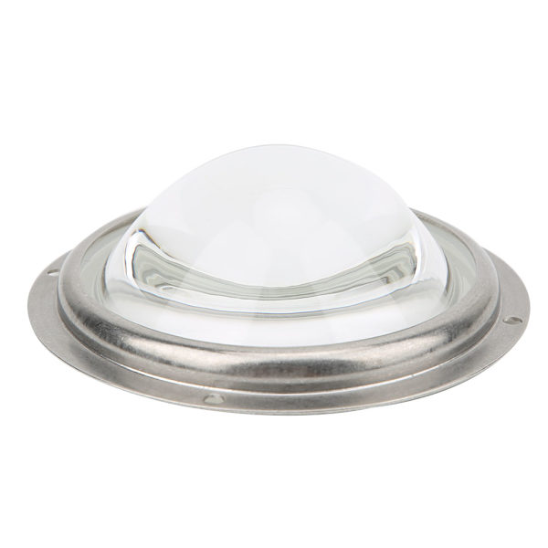 100mm 60° Kondensorlins Vattentät Gummicirkel Fastsättning för 20-200W LED