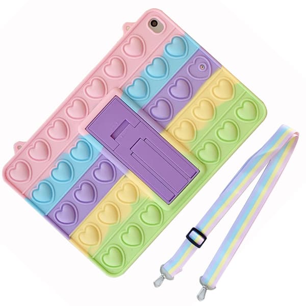 Decompression Bubble Design iPad mini 4 Fodral Stötsäkert Allroundskydd, med Halsband