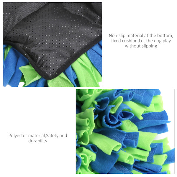 Polyester Snusemåtte til Hunde - Madsnusemåtte til at Fremme Naturlige Jagtinstinkter