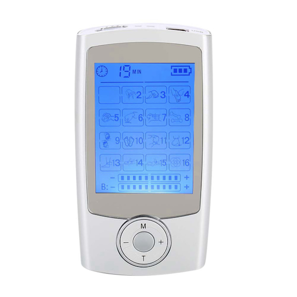 Akupunkturterapi Elektronisk Puls Rygg Nacke Muskel Stress Smärtlindring Massage 100‑240V EU-kontakt