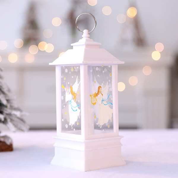 Julelys med LED fyrfadslys til julepynt
