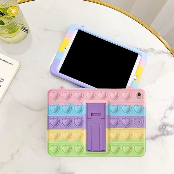 Decompression Bubble Design iPad mini 4 Fodral Stötsäkert Allroundskydd, med Halsband