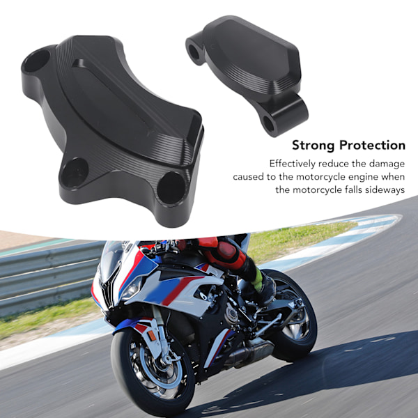 Motor Stator Glide CNC Aluminium Legering Unik Stil Motor Crash Pad til S1000RR 2019‑2020