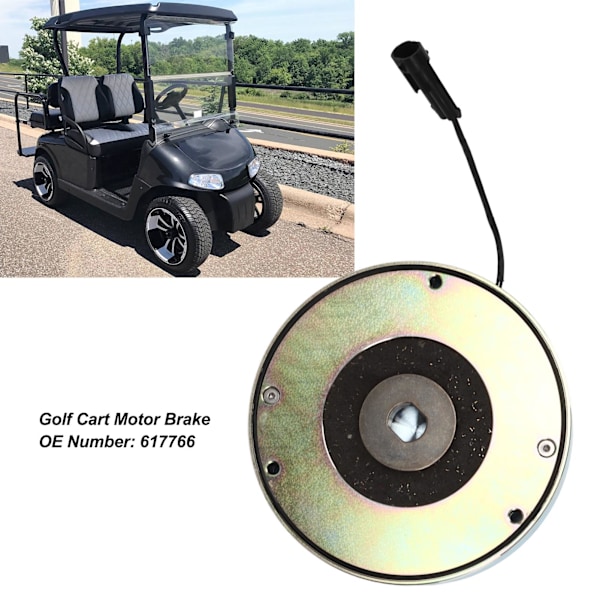 Golfvogn Motorbrems 617766 Elektrisk Motorstyring Erstatning for EZ‑GO RXV 2008‑2019