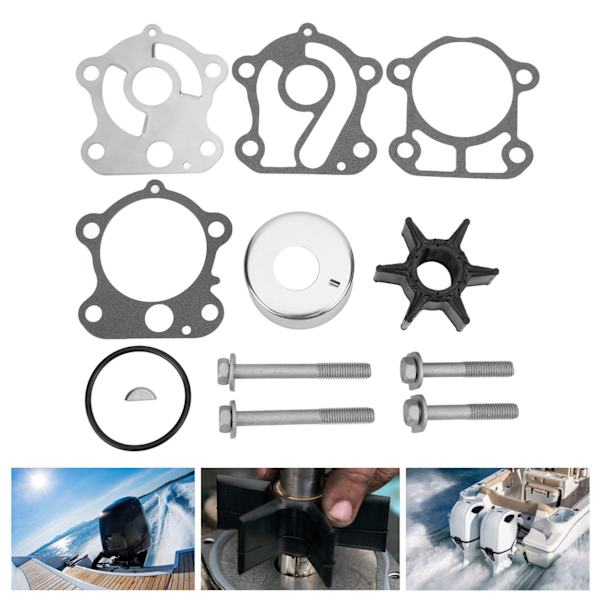 Udenbordsmotor Vandpumpe Impeller Reparationskit 692‑W0078‑02 Udskiftning til 60TLRNC ‑2004