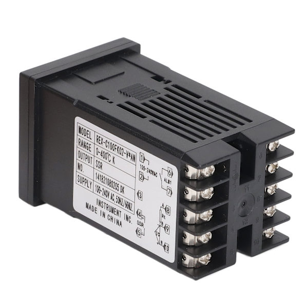 PID Termostat Temperaturregulator Set 0 Till 400℃ Intelligent Styrning Termostat Temperaturregulator 100‑240V 25A