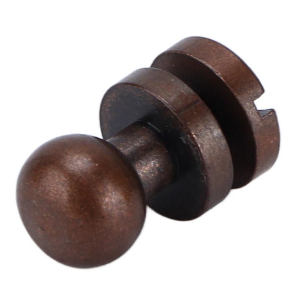 Munk Riveter Röd Brons Runda Huvud Stud Skruvar Spikar Bagage Smycken Hårdvara Tillbehör 10x8mm