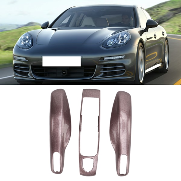 Nyckelskyddsöverdrag för Panamera Cayenne MACAN Boxster Cayman 911 718 Rosa