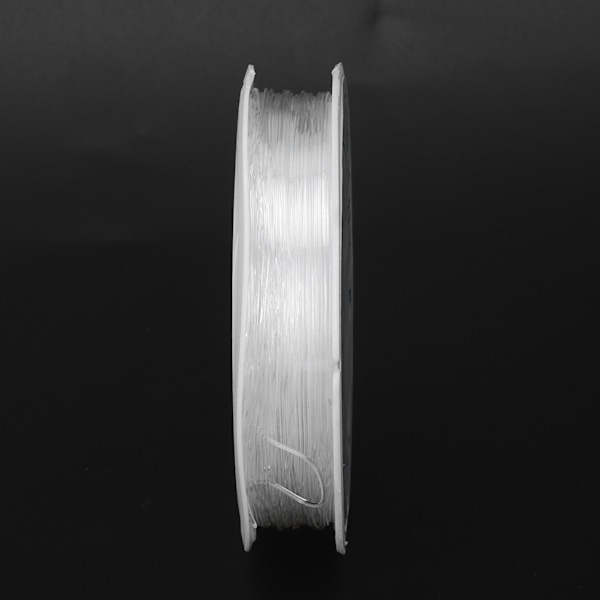 20 stk Elastisk Snøre Stærk Transparent Silikonharpiks 0,6 mm Strækbar Snor til DIY