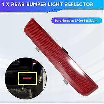 Refleks bakre støtfanger baklysreflektor for Land Rover Range Rover L322 Freelander LR2