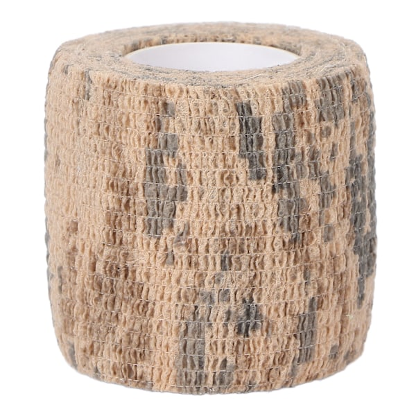 10 st Multifunktionella Självhäftande Bandage Rullar Engångs Elastisk Bandage Wrap Anti Vibration Anti Skid Tattoo Grepp Tejp Öken Kamouflage