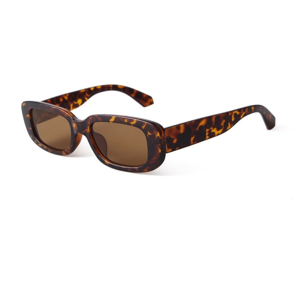 Rektangulære solbriller for kvinner Retro kjørebriller 90-tallet Vintag