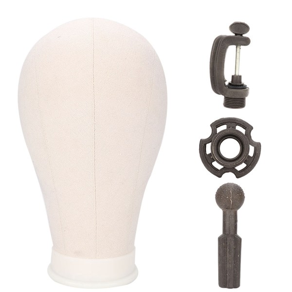 Øvingsduk Mannequinhode Styling Parykkhode Modell Mannequinhode Parykkholder (24 tommer)
