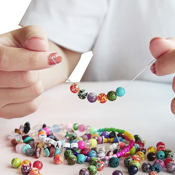 Elastiksnor i stof 45 yards 2 mm (1/16")-Crafts perlesnor