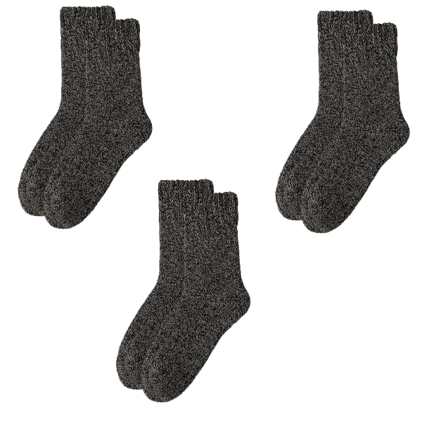 3 paria paksuuntuneita miesten talvipehmustettuja sukkia erittäin paksut lämpimät