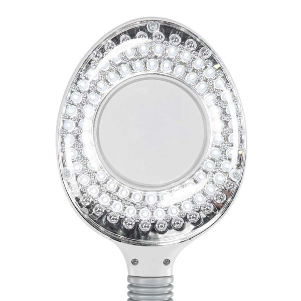 220V 3X Diopter LED-suurennuslattiavalaisin lasilinssillä tatuointia ja kauneutta varten EU