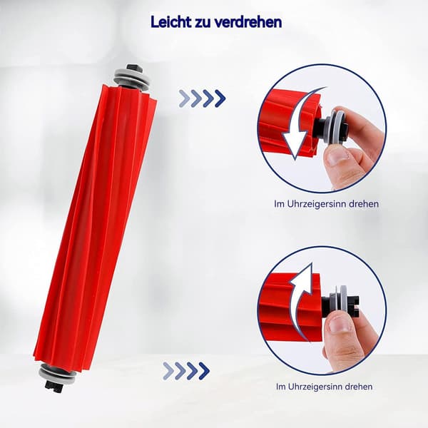 KEEPOW 8 Mopper for Roborock S7 / S7+ / S7 MaxV / S7 MaxV Plus / S7 Maxv Ultra Mopperobot, Tilbehør for Roborock S7-serien, Vaskbar Erstatning