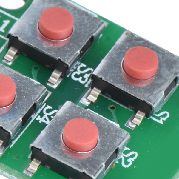 5 st 2x2 Scan 4-knappars tangentbordmodul Array-tangentbrytarmodul för elektrisk styrning