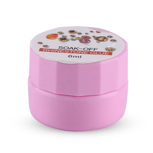 6 ml Kynsien UV-geelilakka Liima Tarra Glitter Strassit Koriste Kynsien Taide UV-liima